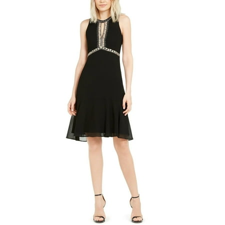 Nanette Lepore Embroidered Beaded Dress