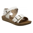 thumbnail image 1 of Nanette Lepore  Sandals with Double Buckle for Toddler Girls, White, 10, 1 of 7