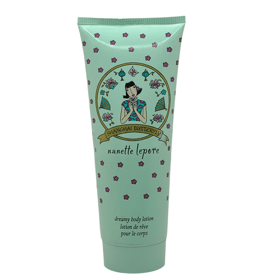 Nanette Lepore Shanghai Butterfly Dreamy Body Lotion - 6.8 oz / 200ml  *Without Box*