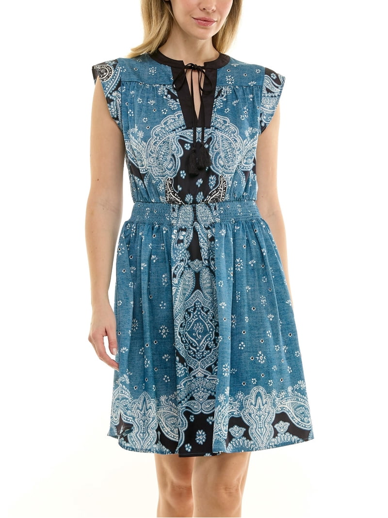 sachin and babi light blue dress NEEDLE AND THREAD Isadora Dress by Needle & Thread main image 0