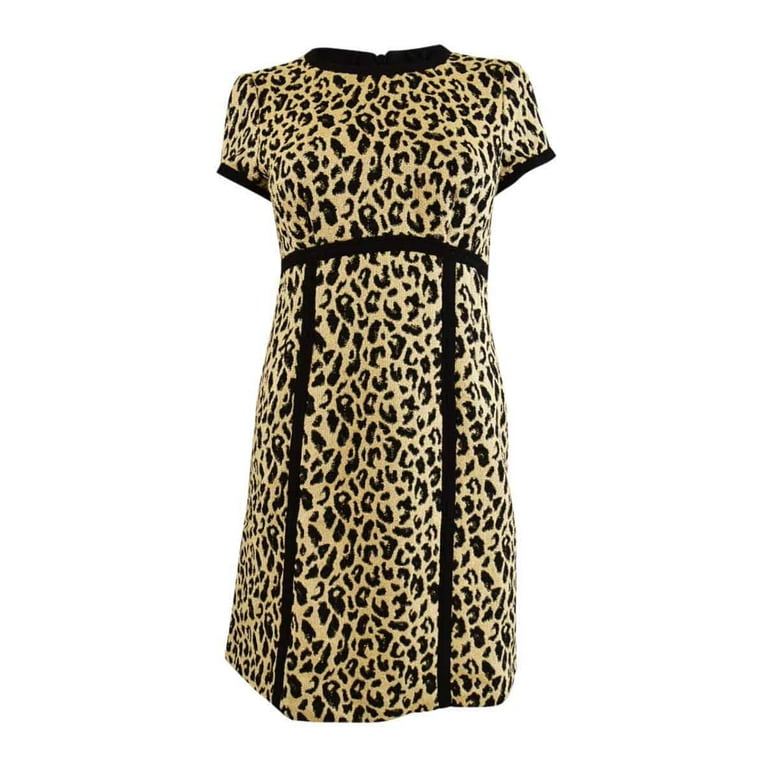 Nanette lepore leopard dress discount