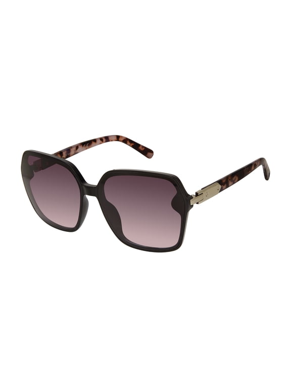 Women's NN346 Modern UV400 Protective Hexagonal Fashion Sunglasses, 61mm