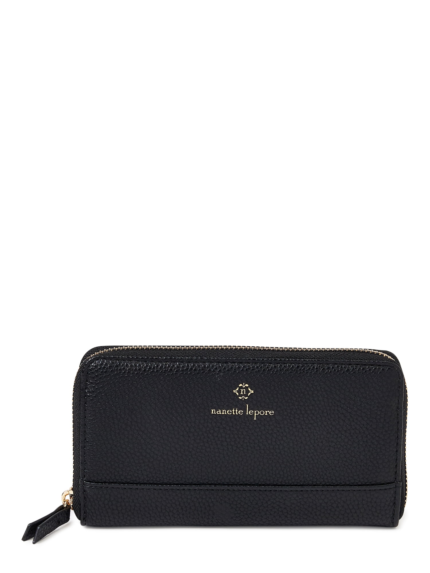 Nanette Lepore Women's Zip Around Clutch Wallet with Tech Pocket