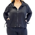 thumbnail image 1 of Nanette Lepore Womens Plus Size Windbreaker Jacket, 1 of 1