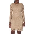 thumbnail image 1 of Nanette Nanette Lepore Women's Ls Off The Shoulder Lace Shift Dress W/Tiered Bell SLV, 1 of 1