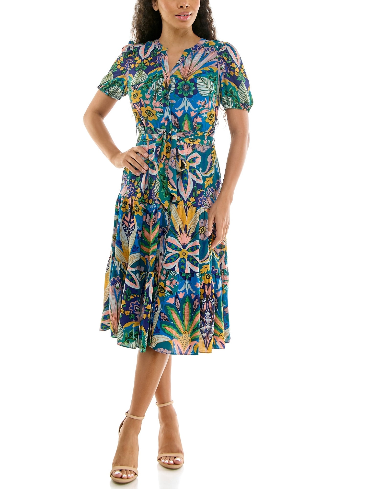 nanette lepore shirt dress Nanette Lepore Women's Blue White Striped Shirt Dress Belted Size 10 NEW