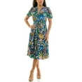thumbnail image 1 of Nanette Nanette Lepore Womens Tie Waist Shirtdress, 1 of 5