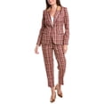 thumbnail image 1 of Nanette Nanette Lepore womens 2pc Jacket & Pant Suit Set, 8, Brown, 1 of 3