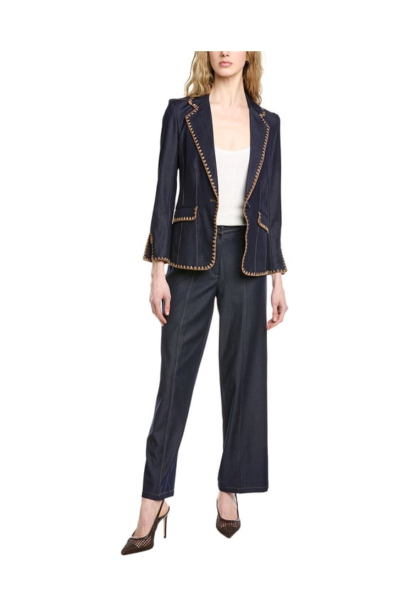 Nanette Nanette Lepore womens 2pc Suit Set, 12, Blue