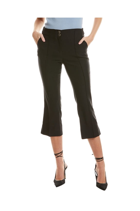 Nanette Nanette Lepore womens  Belted Pant, 10, Black