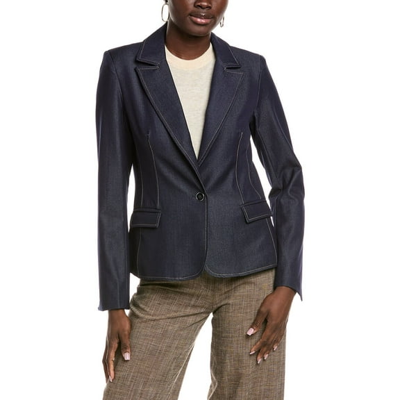 Nanette Nanette Lepore womens  Blazer, l, Blue