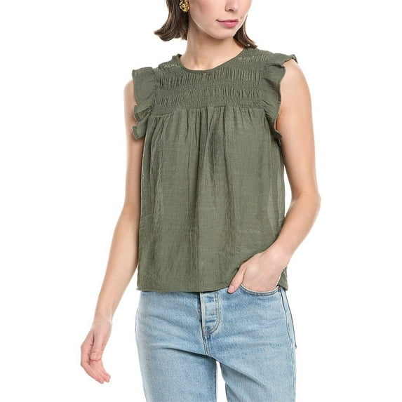 Nanette Nanette Lepore womens Blouse, s, Green