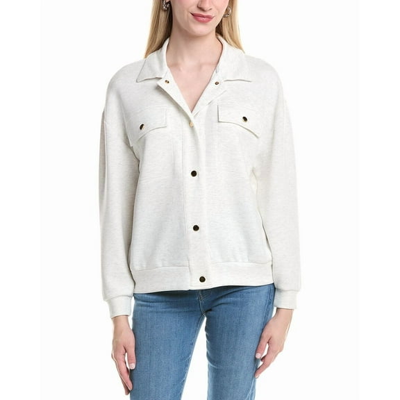 Nanette Nanette Lepore womens  Cargo Jacket, m, Grey