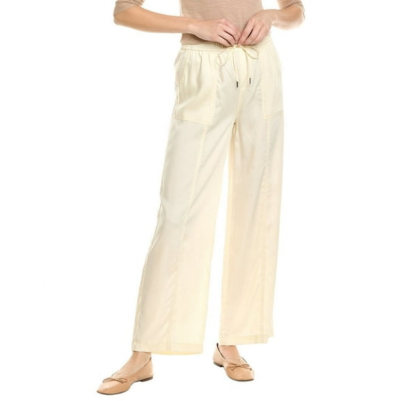 Nanette Nanette Lepore womens Contrast Drawstring Pant, XL, White