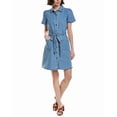 thumbnail image 1 of Nanette Nanette Lepore womens  Denim Shirtdress, 12, Blue, 1 of 3