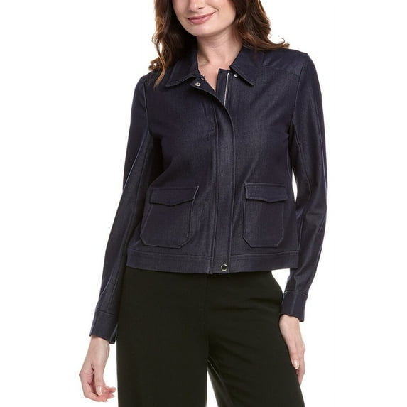 Nanette Nanette Lepore womens Jacket, l, Blue