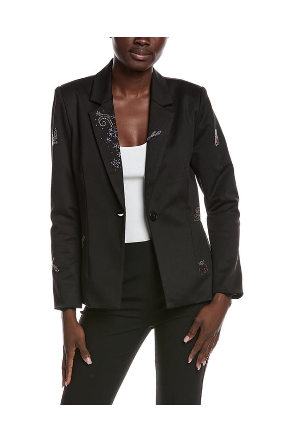 Nanette Nanette Lepore womens Jacket, m, Black