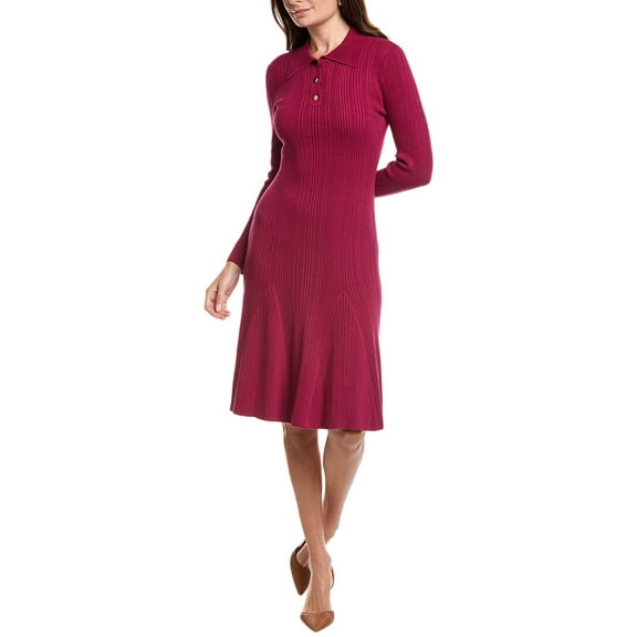 Nanette Nanette Lepore womens  Knit Maxi Dress, l, Pink