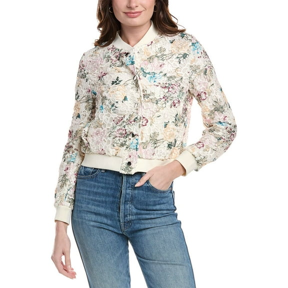 Nanette Nanette Lepore womens  Lace Jacket, XL