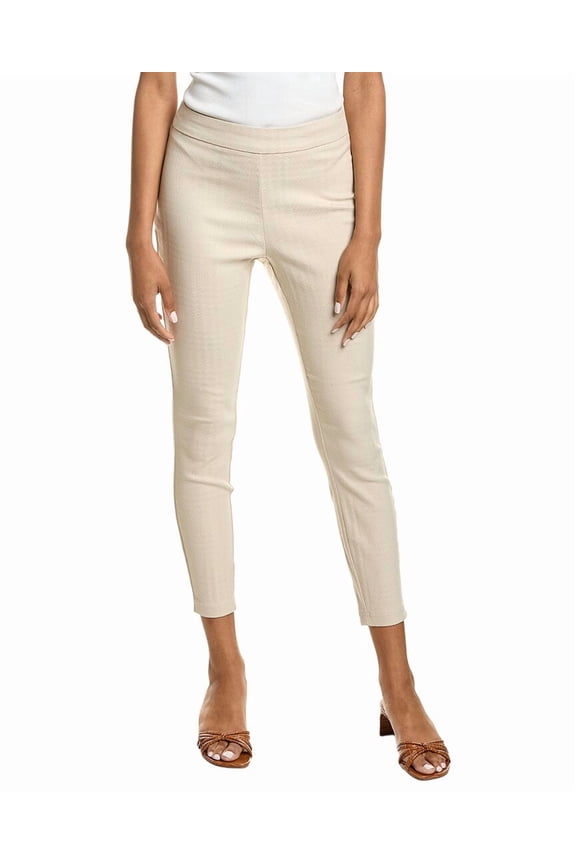 Nanette Nanette Lepore womens Linen-Blend Pant, m, White