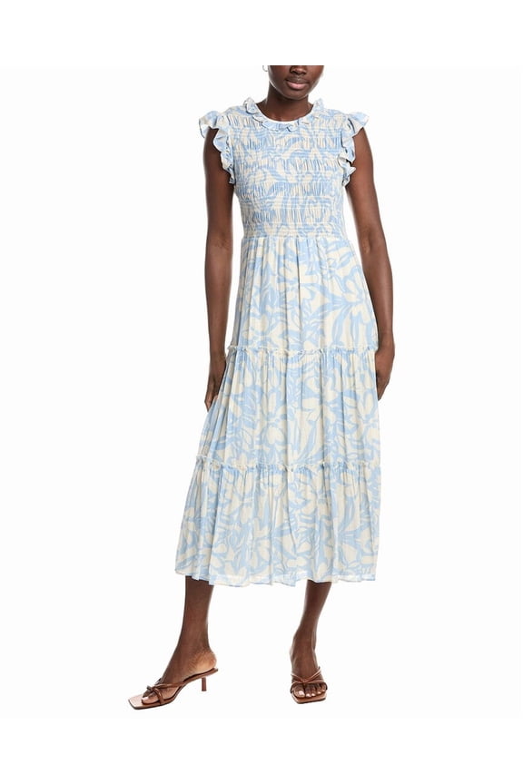 Nanette Nanette Lepore womens Maxi Dress, XL, Blue