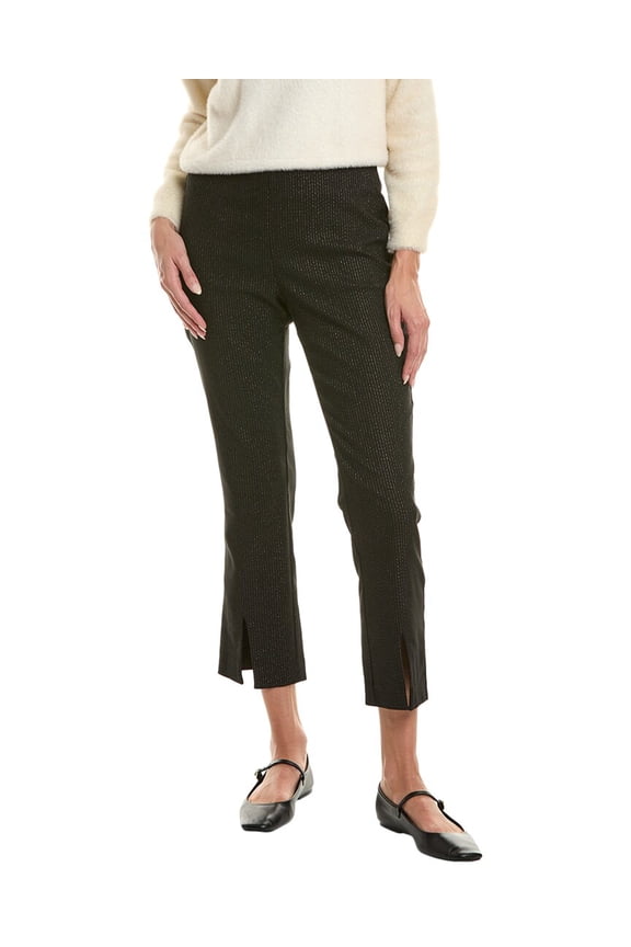 Nanette Nanette Lepore womens  Metallic Stripe Pant, s, Black