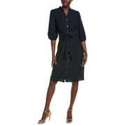 Nanette Nanette Lepore womens Midi Dress, 14, Blue