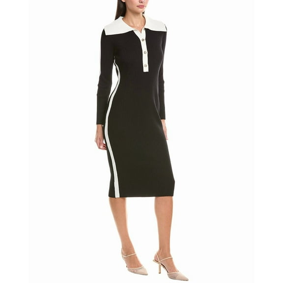 Nanette Nanette Lepore womens  Midi Sweaterdress, m, Black