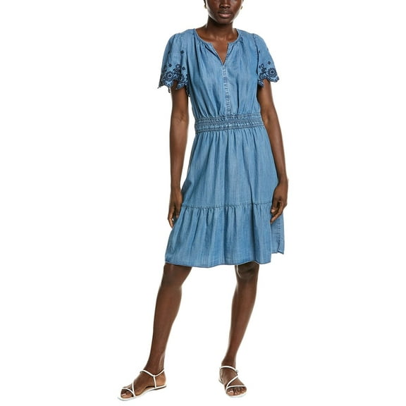 Nanette Nanette Lepore womens  Mini Dress, 14, Blue