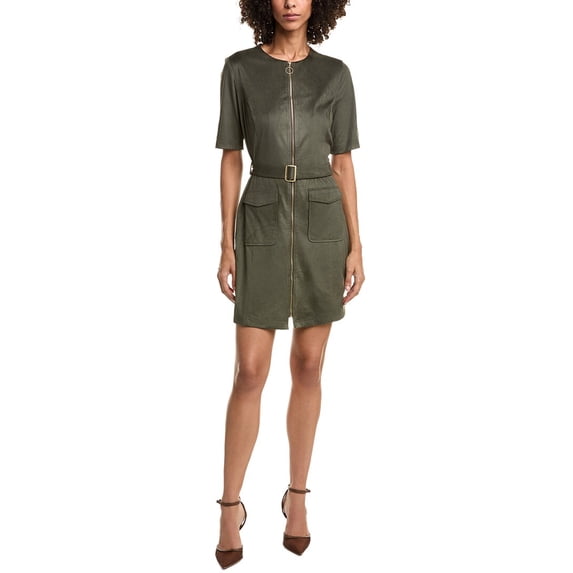 Nanette Nanette Lepore womens Mini Dress, 4, Green