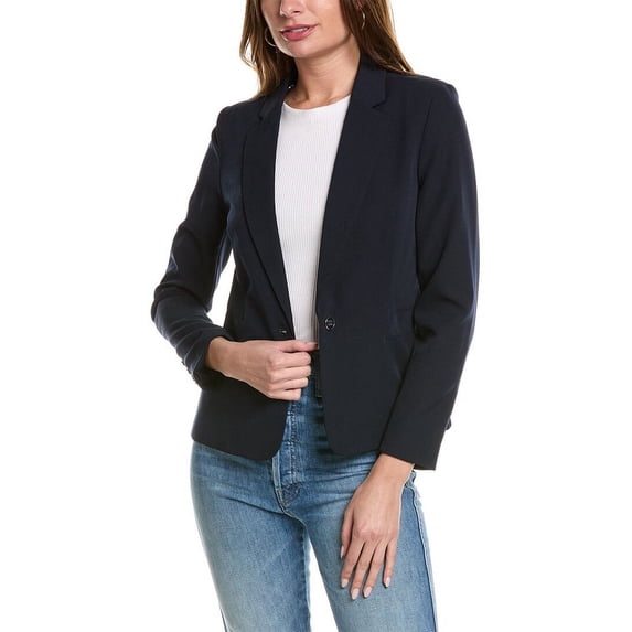 Nanette Nanette Lepore womens Nolita Blazer, 4, Blue