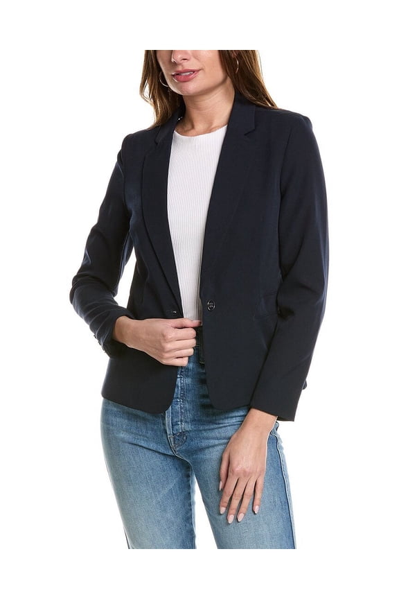 Nanette Nanette Lepore womens Nolita Blazer, 4, Blue
