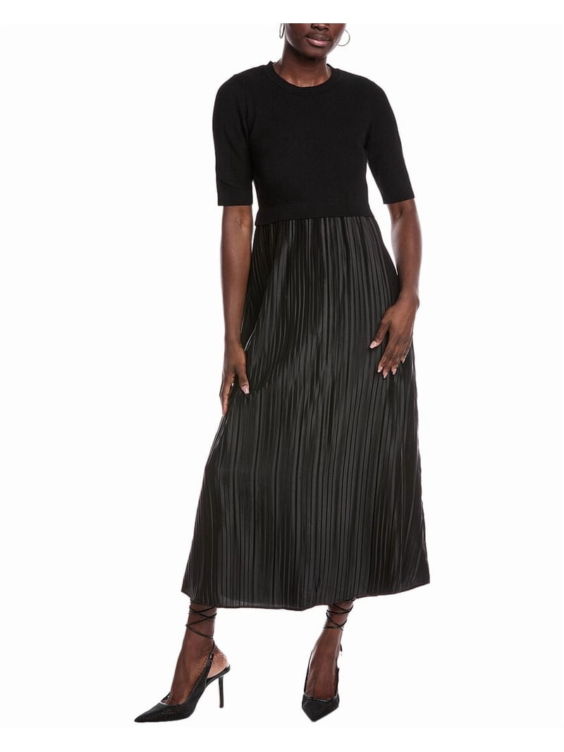 nanette pleated dress Nanette Nanette Lepore womens Pleated Shirtdress, 6, Red