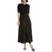 Nanette Nanette Lepore womens Pleated Midi Dress, m, Black