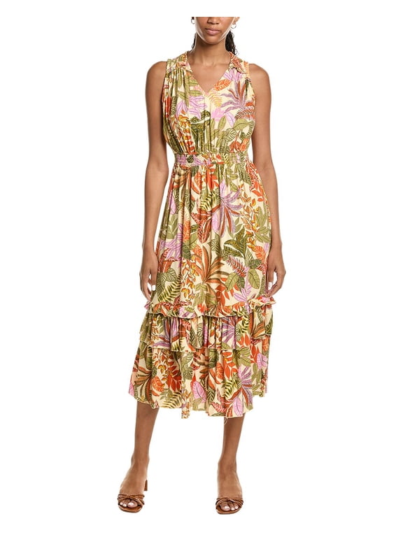 Nanette Nanette Lepore womens Printed Midi Dress, m