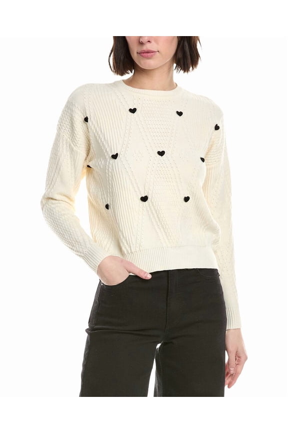 Nanette Nanette Lepore womens Pullover, m, White