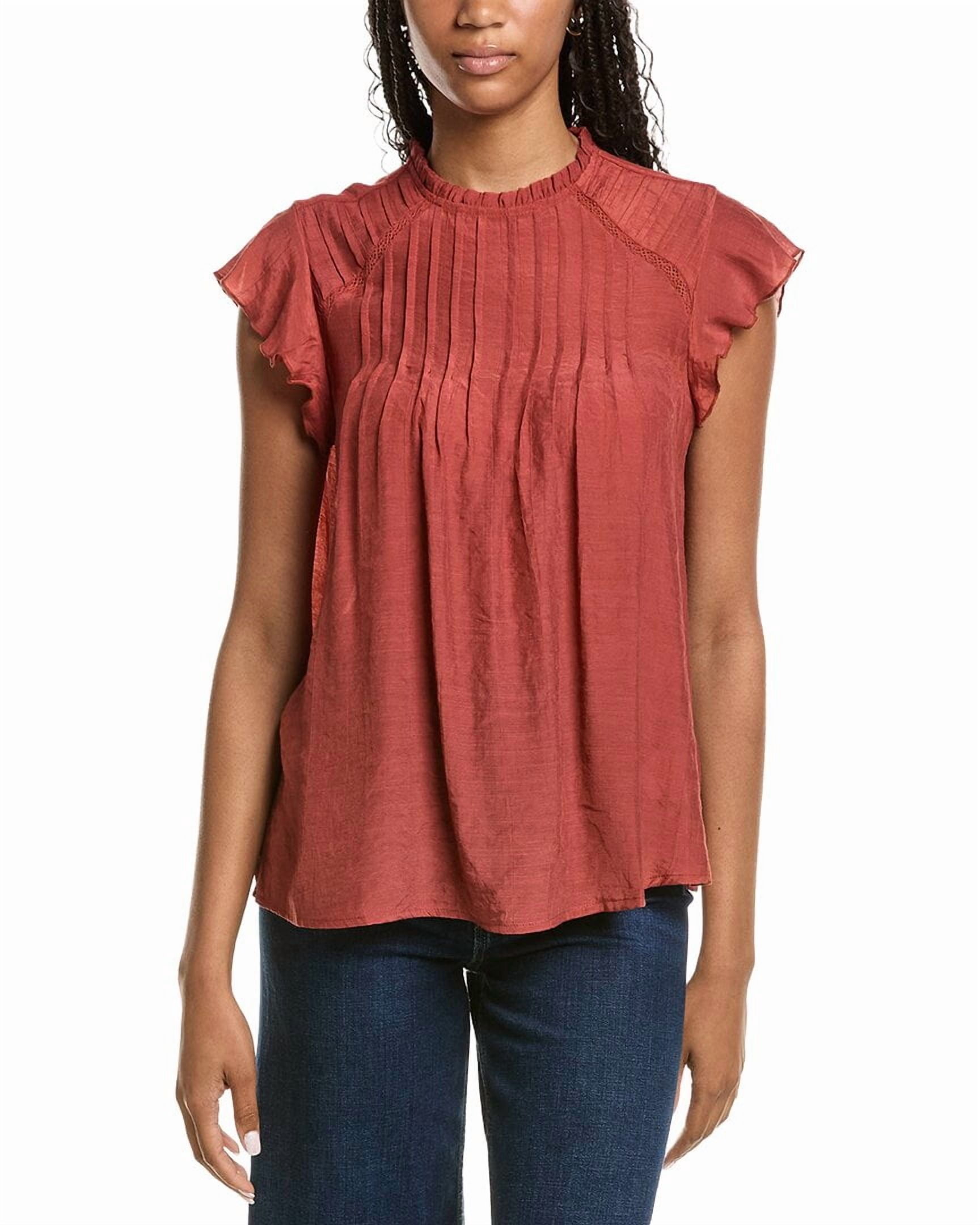 Nanette Nanette Lepore Ruffle Sleeve Blouse Women’s