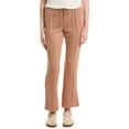 thumbnail image 1 of Nanette Nanette Lepore womens  Seam-Front Flare Scuba Pant, m, Brown, 1 of 3