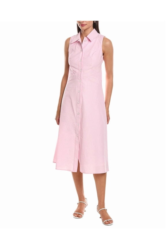 Nanette Nanette Lepore womens Shirtdress, 10, Pink