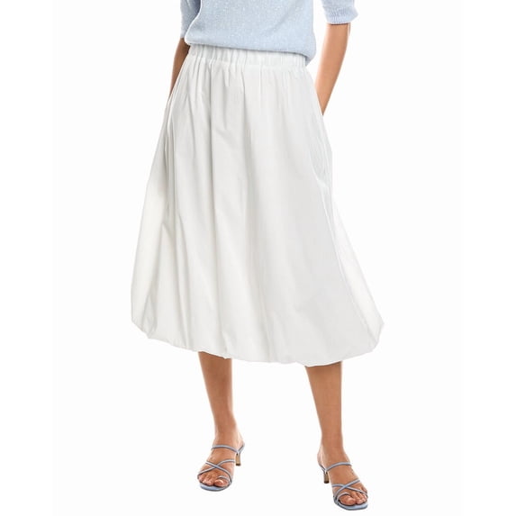 Nanette Nanette Lepore womens Solid Skirt, s, White