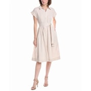 Nanette Nanette Lepore womens Stripe Maxi Dress, 12, White