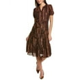 thumbnail image 1 of Nanette Lepore Women's Puff Sleeve Lace Midi Dress, Sizes XS-XXXL, 1 of 3