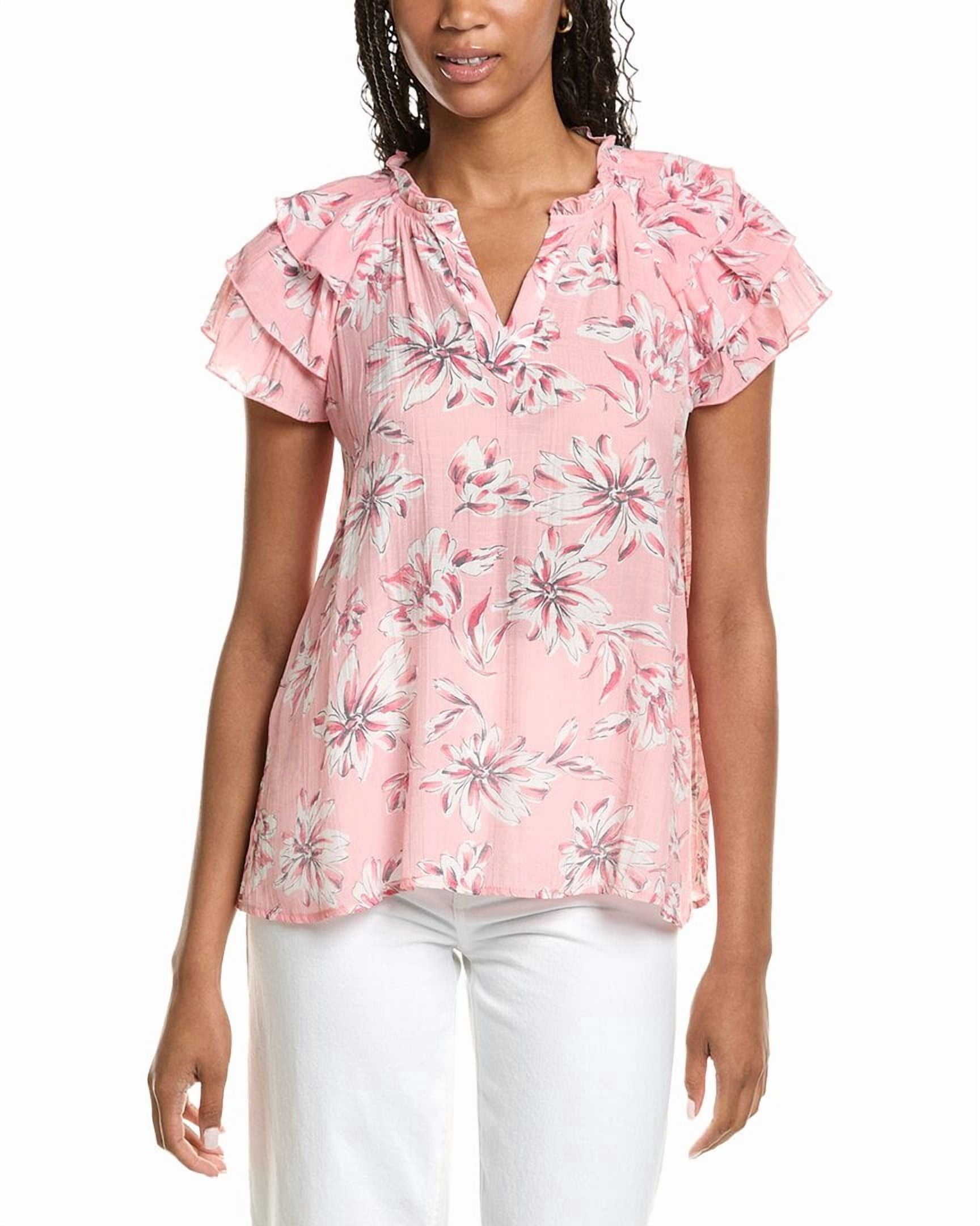 Nanette Nanette Lepore Tiered Sleeve Blouse Women’s