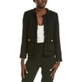thumbnail image 1 of Nanette Nanette Lepore womens  Tweed Jacket, L, Black, 1 of 3