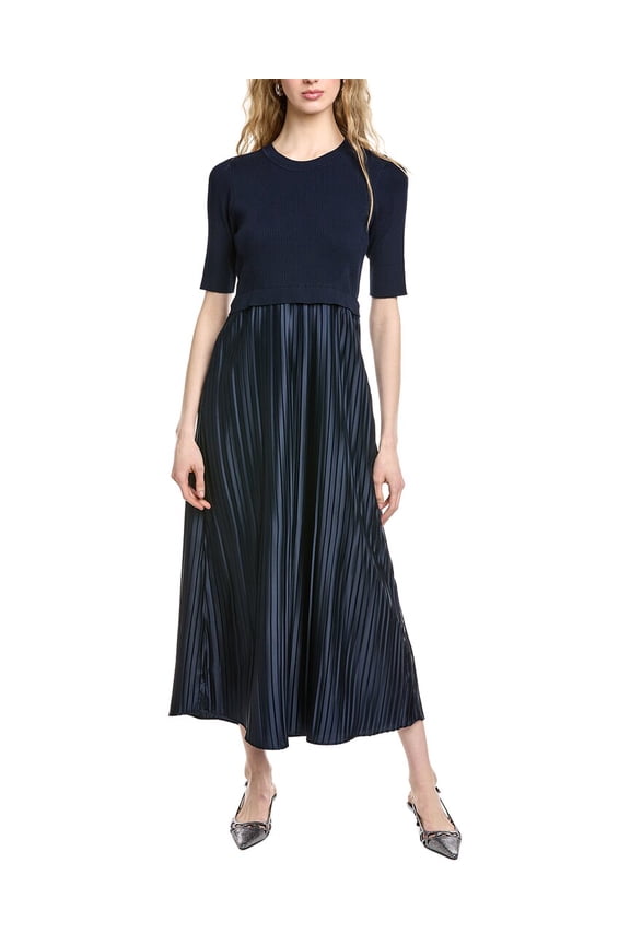 Nanette Nanette Lepore womens Twofer Maxi Dress, l, Blue