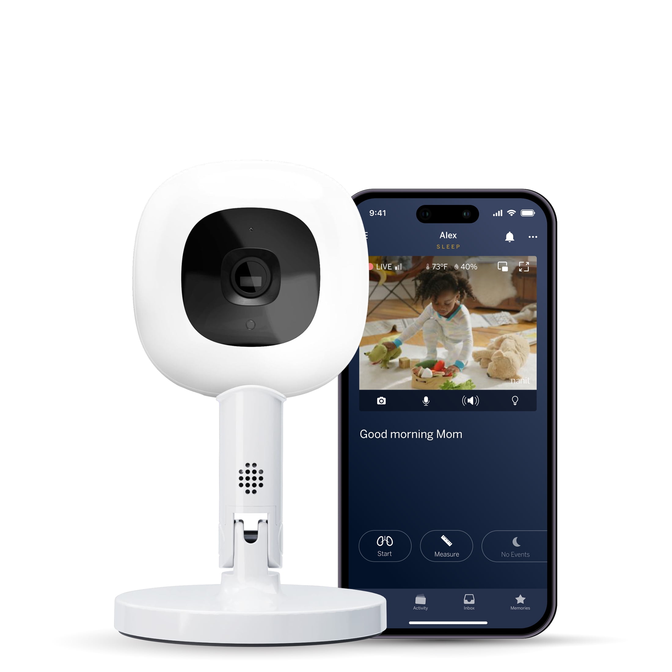Nanit Pro Vital Breathing Sleep Smart Baby Monitor