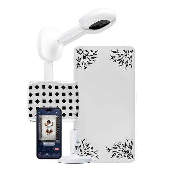 Nanit Pro Complete Baby Monitoring System with HD Camera & Wall Mount