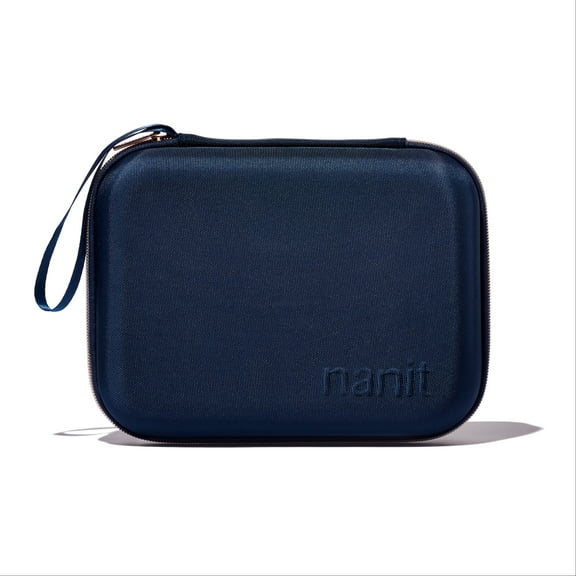 Nanit Travel Case Compact Design for Pro Camera and Flex Stand in Blue with Protective Hard Shell