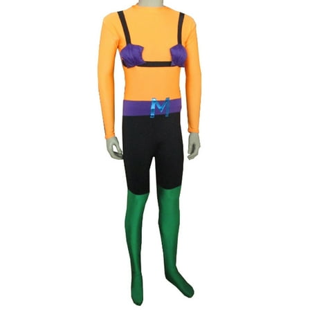 Nanjing Leikese Mermaid Man Superhero Fancy-Dress Costume for Adults, Adult Extra Small