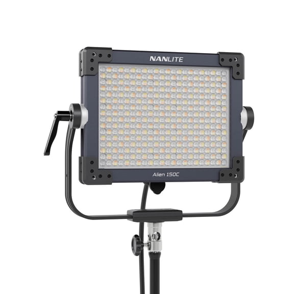 Nanlite Alien 150C 150W RGBWW LED Panel Light with Yoke
